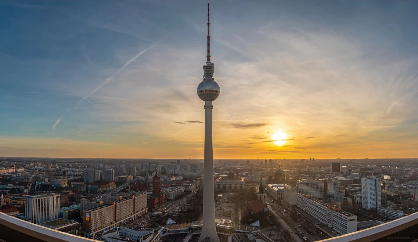 Berlin tower landscape